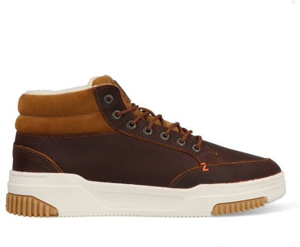 Hub Mark 2.1 Sneakers Heren Leren Sneaker Cognac - Foto 10