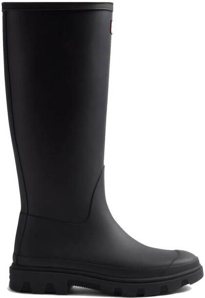 Hunter Boots Women's Downpour Tall Boot Rubberlaarzen zwart