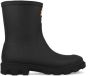 Hunter Boots Women's Downpour Short Boot Rubberlaarzen zwart - Thumbnail 1