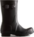 HUNTER Regenlaarzen Heren Mens Original Short Rubber Zwart - Zwart