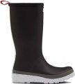 Hunter Play Tall Speckle Sole Wellington Boots WMS Regenlaarzen Dames Donkergrijs - Grijs