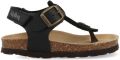 Kipling Juan 3 Teensandalen Jongens Met Klittenbandsluiting - Zwart