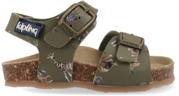 Kipling Sandalen Safari 12363020-0420 Khaki Groen