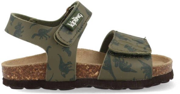 Kipling Sandalen Scato 2 12363022-0420 Khaki groen