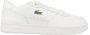 Lacoste T-clip Heren Schoenen Wit Maat: 40.5 Leer Foot Locker - Thumbnail 4