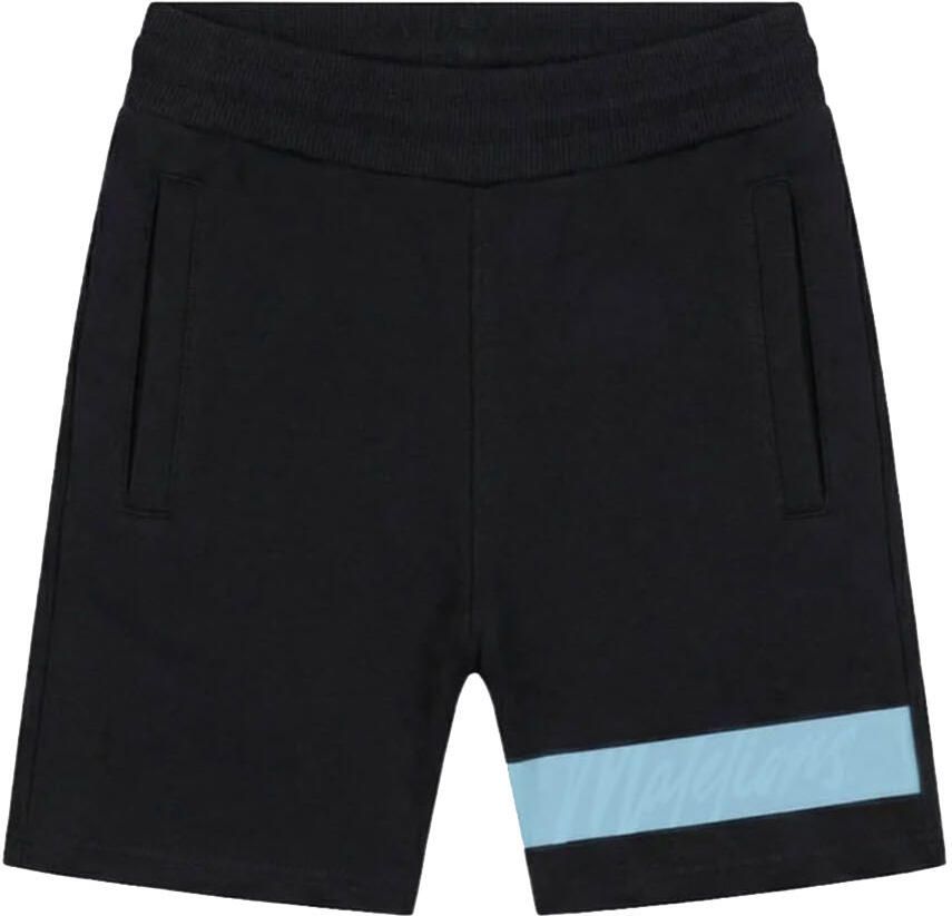Malelions Junior Captain Shorts Zwart Blauw