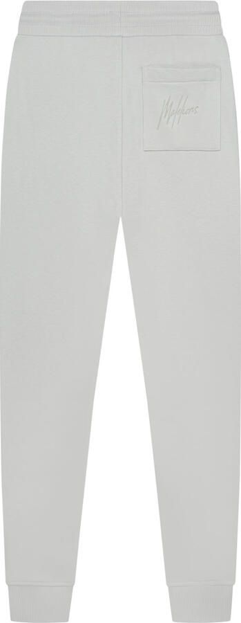 Malelions Junior Striped Signature Sweatpants Grijs