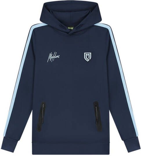 Malelions Sport Academy Hoodie MS2-AW23-11-311 Blauw