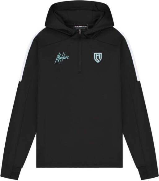 Malelions Sport Fielder Hoodie MS1-AW23-07-924 Zwart