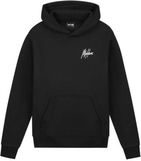 Malelions Sport Logo Hoodie MS1-AW23-25-900 Zwart