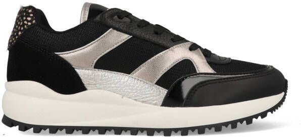 Maruti Boyd Sneaker met Metallic Accents Black Dames