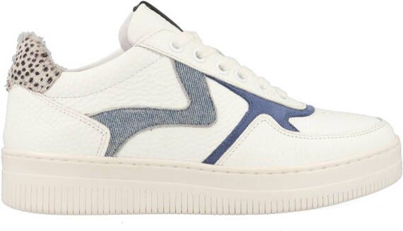 Maruti Witte lage sneakers met ponyhaar en suède - Foto 2