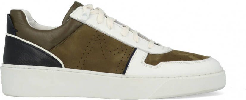 McGregor Heren Sneakers Groen Lage Sneakers Nubuck Veters - Foto 3