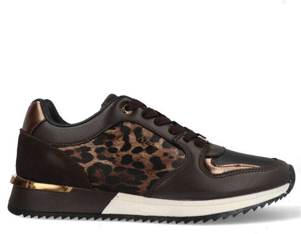 Mexx Sneakers Fleur Ellen MI001000953W-1101 Zwart Bruin