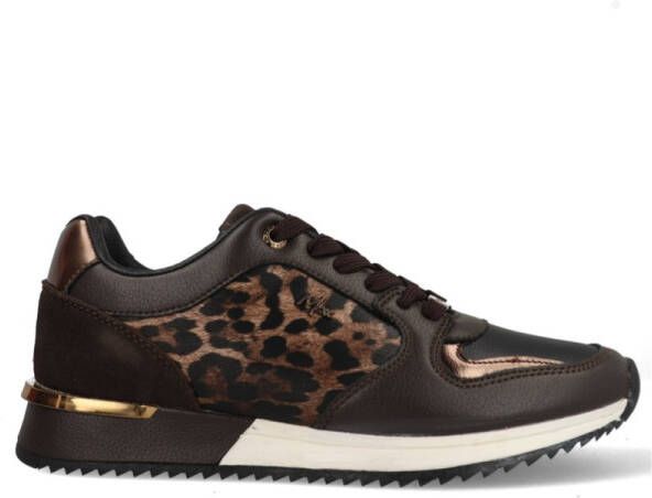 Mexx Sneakers Fleur Ellen MI001000953W-1101 Zwart Bruin