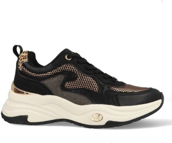Mexx Sneakers Palma Ora MI001002653W-1111 Zwart Goud
