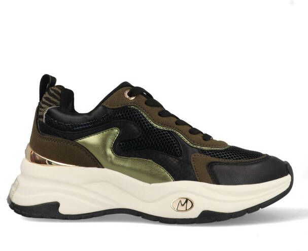 Mexx Sneakers Palma Ora MI001002653W-7100 Groen Zwart