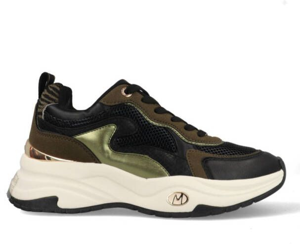 Mexx Sneakers Palma Ora MI001002653W-7100 Groen Zwart