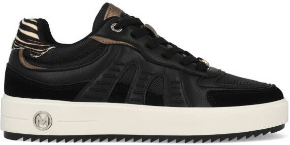 Mexx Sneaker Persia Olli Zwart bruin Vrouwen Zwart bruin - Foto 4