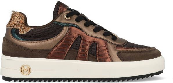 Mexx Persia Olli Sneakers Leren Sneaker Brons - Foto 9