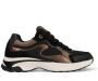 Mexx Sneakers Portia Love MI001001253W-1101 Zwart Bruin - Thumbnail 3