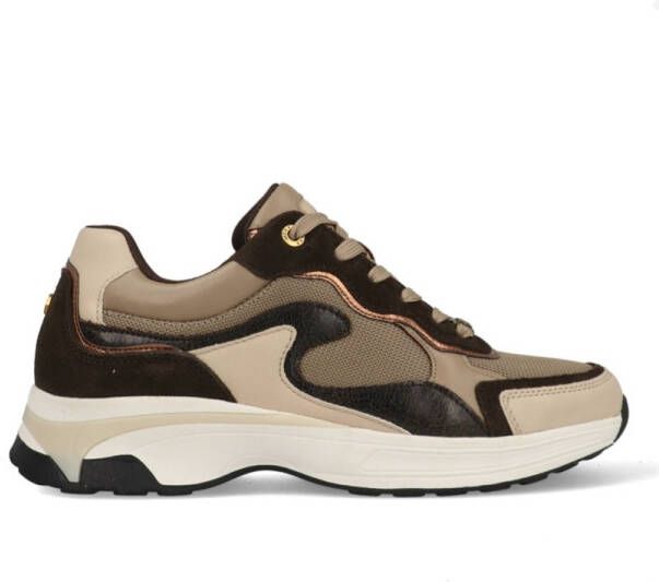 Mexx Sneakers Portia Love MI001001253W-2109 Bruin Groen