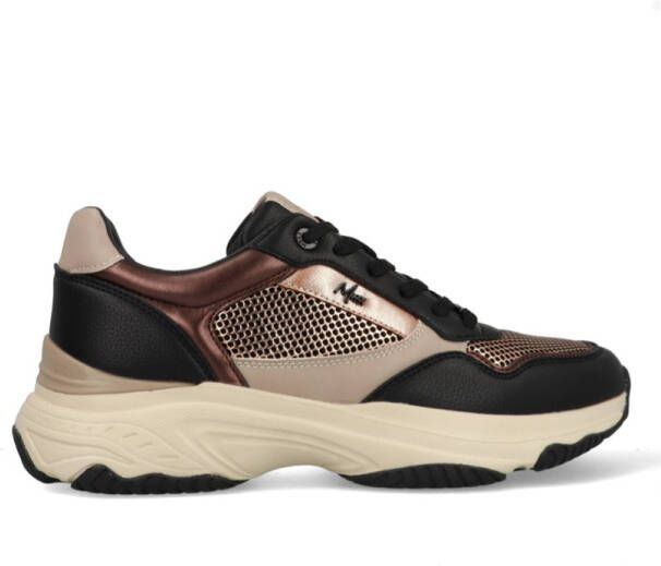 Mexx Sneakers Radja Pax MI001001453W-1101 Zwart Bruin