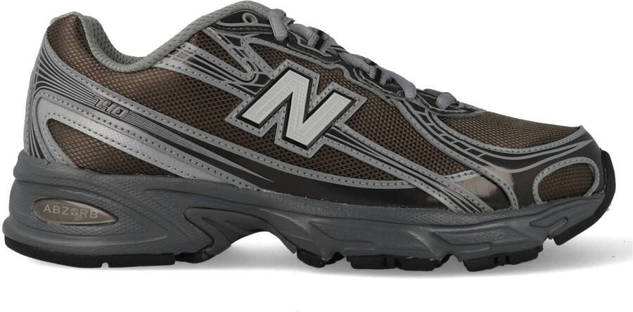 New Balance 740 "Black Metallic Castlerock" U7407YI Zwart Grijs