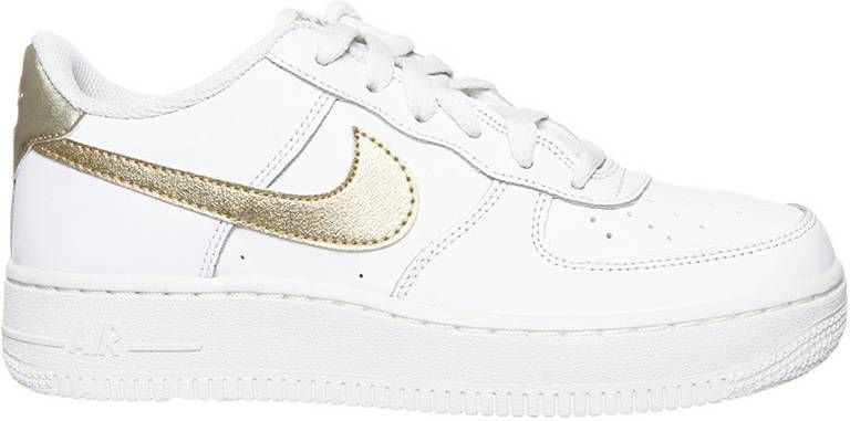 nike air force zwart goud