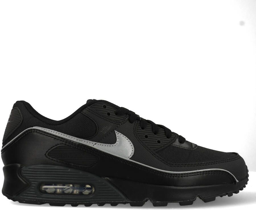 Nike Herenschoenen met reflecterende accenten Air Max 90 Premium Zwart- Heren Zwart - Foto 5