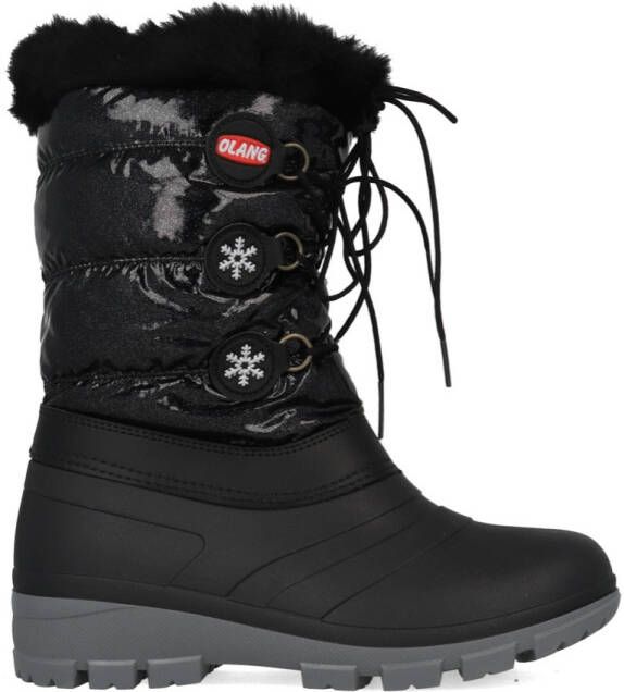 Olang Snowboots OL Patty Ice Nero-81 Zwart