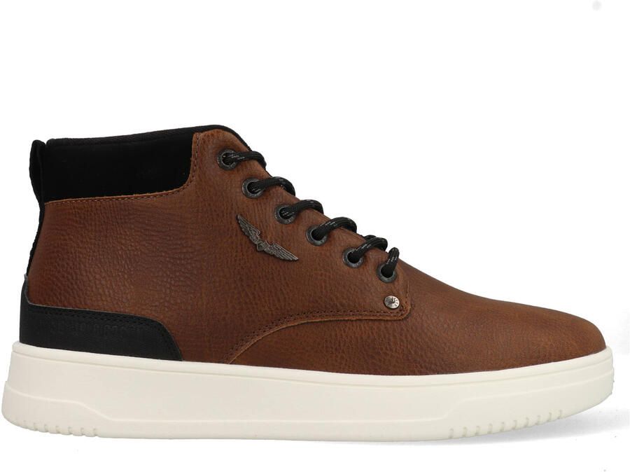 PME Legend Lexing-t Sneakers Leren Sneaker Heren Cognac - Foto 5