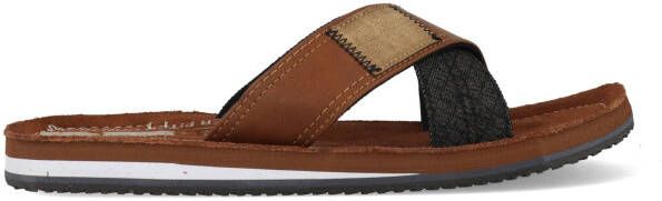 PME Legend Bruine Lichtgewicht Denim Slipper Haig Brown Heren - Foto 9