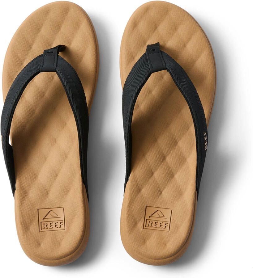 Reef Slippers Cushion Melody CJ8132 Zwart Bruin
