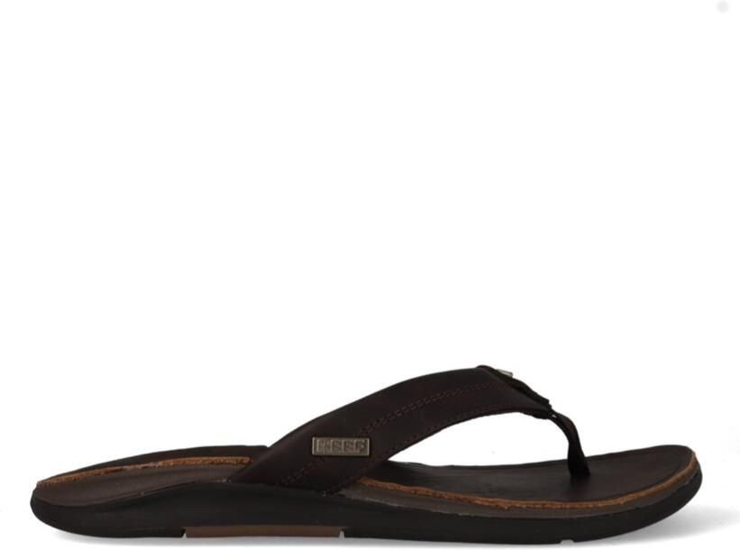 Reef Leather Offshore Heren Teenslippers Cj8554 Kleur Bruin - Foto 3