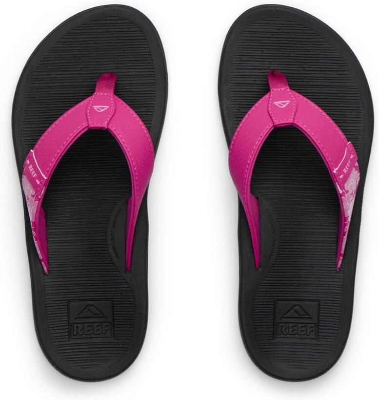 Reef Slippers Santa Ana Fuchsia CJ8827 Roze Zwart