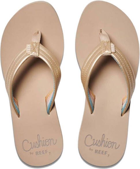 Reef Cushion Breezegolden Hour Dames Slippers Gebroken wit Zand - Foto 6