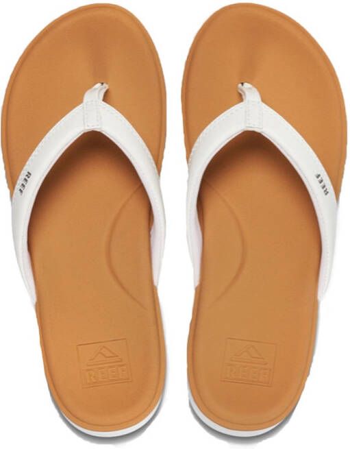 Reef Slippers Cushion Cloud CJ0234 Wit Bruin