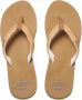 Reef Cushion Sands Teenslippers Zomer slippers Dames Camel - Thumbnail 2