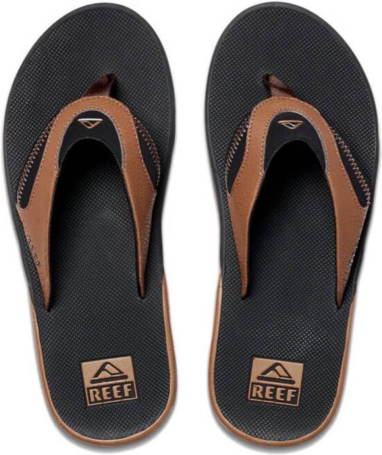 Reef Slippers Fanning CI8102 Zwart Bruin