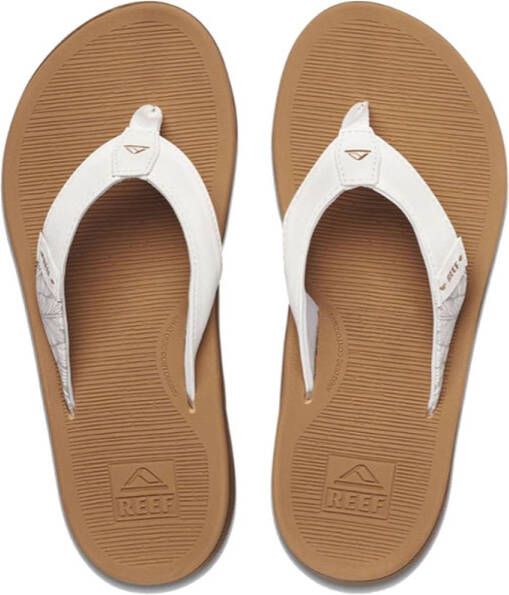 Reef Slippers Santa Ana CI7130 Wit Bruin