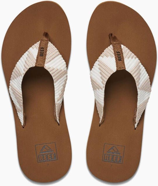 Reef Spring Wovensand Dames Slippers Zand - Foto 2
