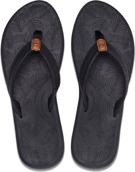 Reef slippers zwart clearance