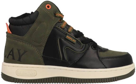 Replay Epic JR 8 JZ430035S-3269 Zwart Groen