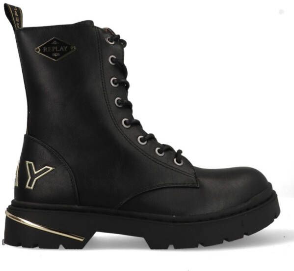 Replay Joplin 15 JL170037S-0006 Zwart Goud