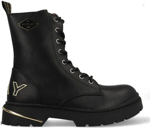 Replay Joplin 15 JL170037S-0006 Zwart Goud