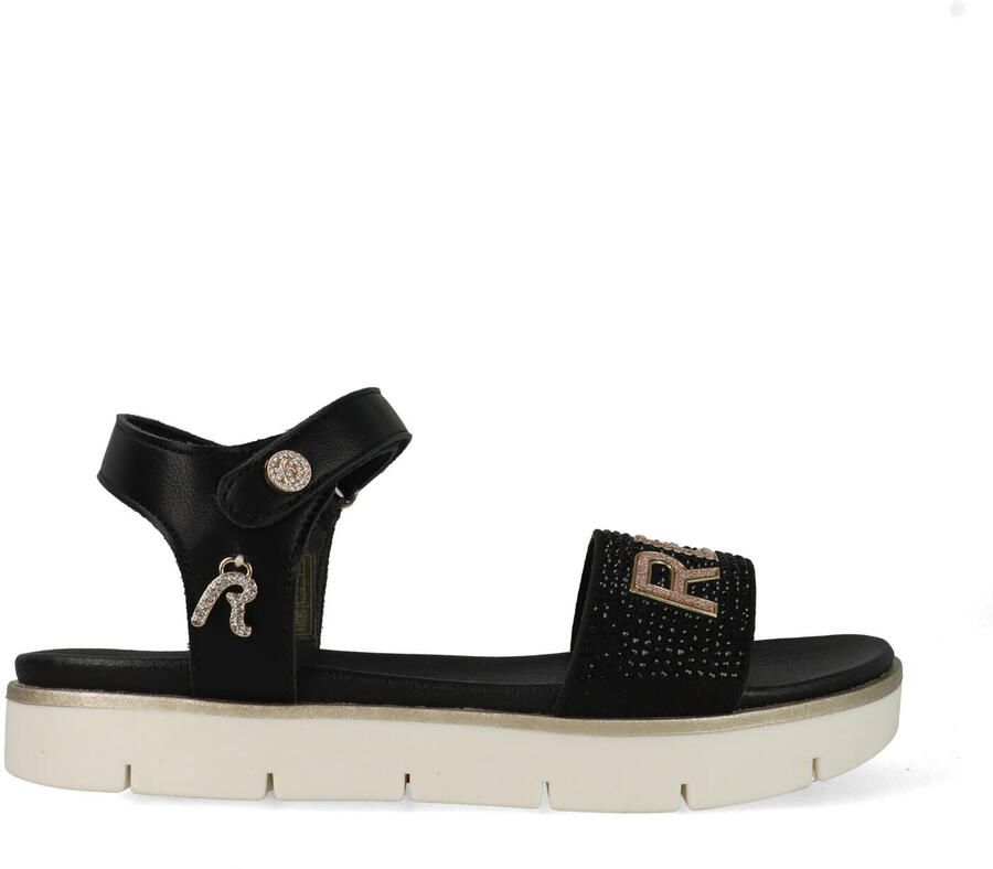 Replay Sandalen JT240018S-0006 Zwart Goud
