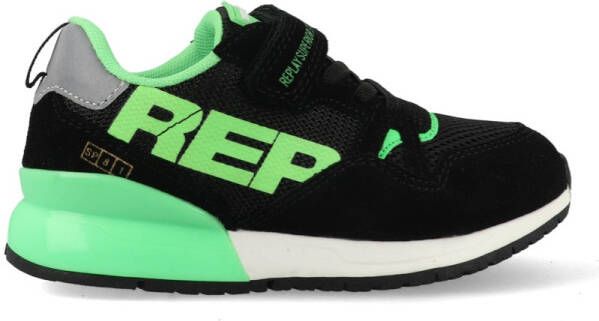 Replay Shoot JR 8 JS290023L-1754 Zwart Groen
