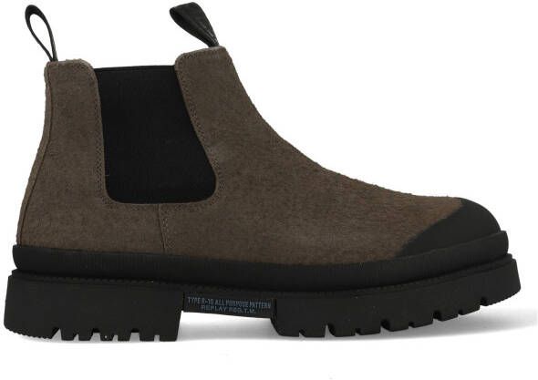 Replay Sandtown Chelsea Boots RC1G0002L-0019 Donker Grijs - Foto 1