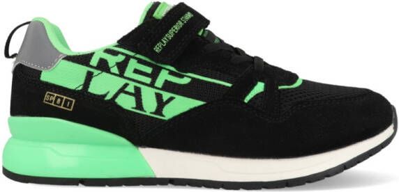 Replay Shoot JR JS290027L-1754 Zwart Groen